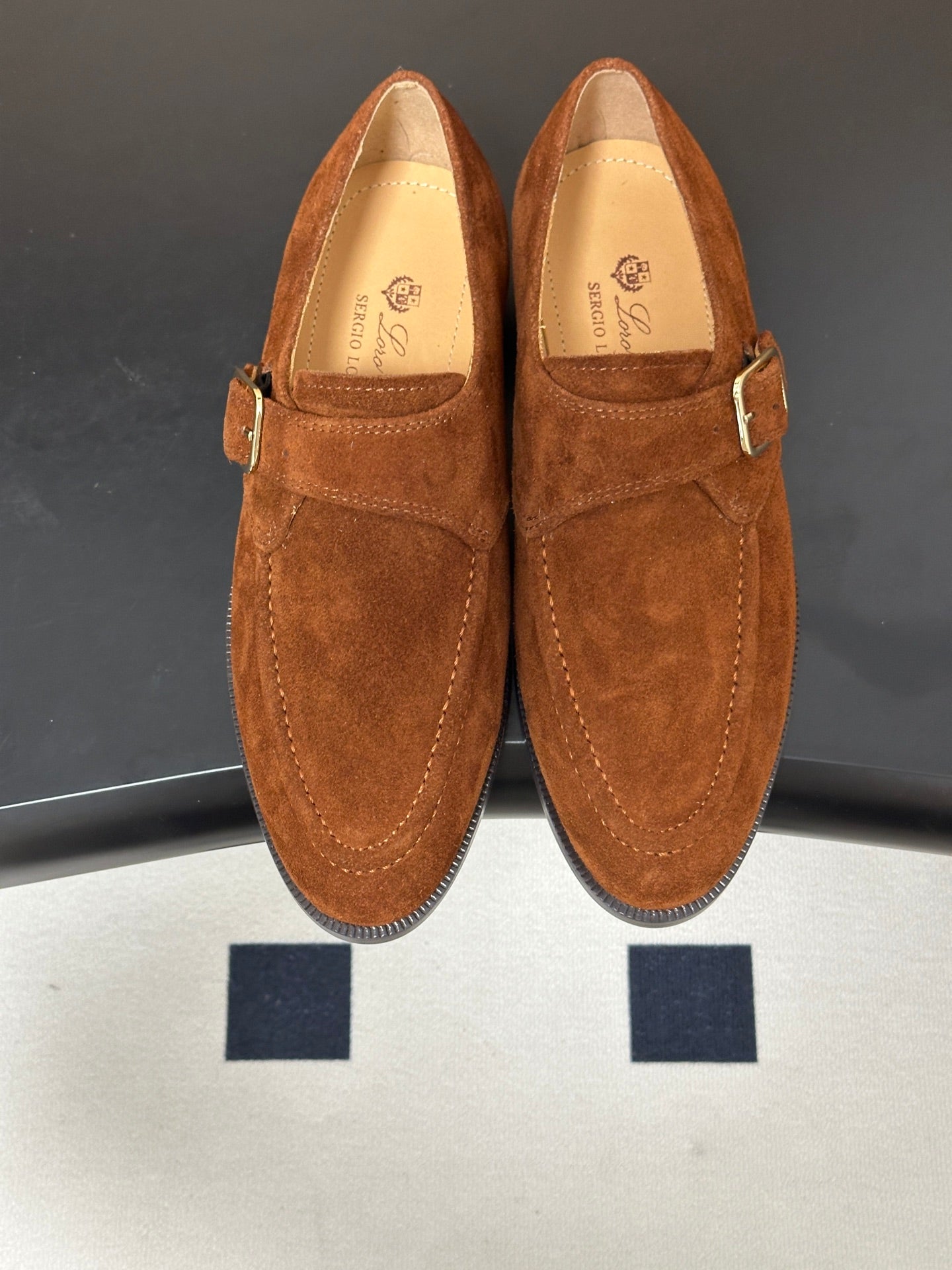 LP Sergio Loafer Brown Suede 903163