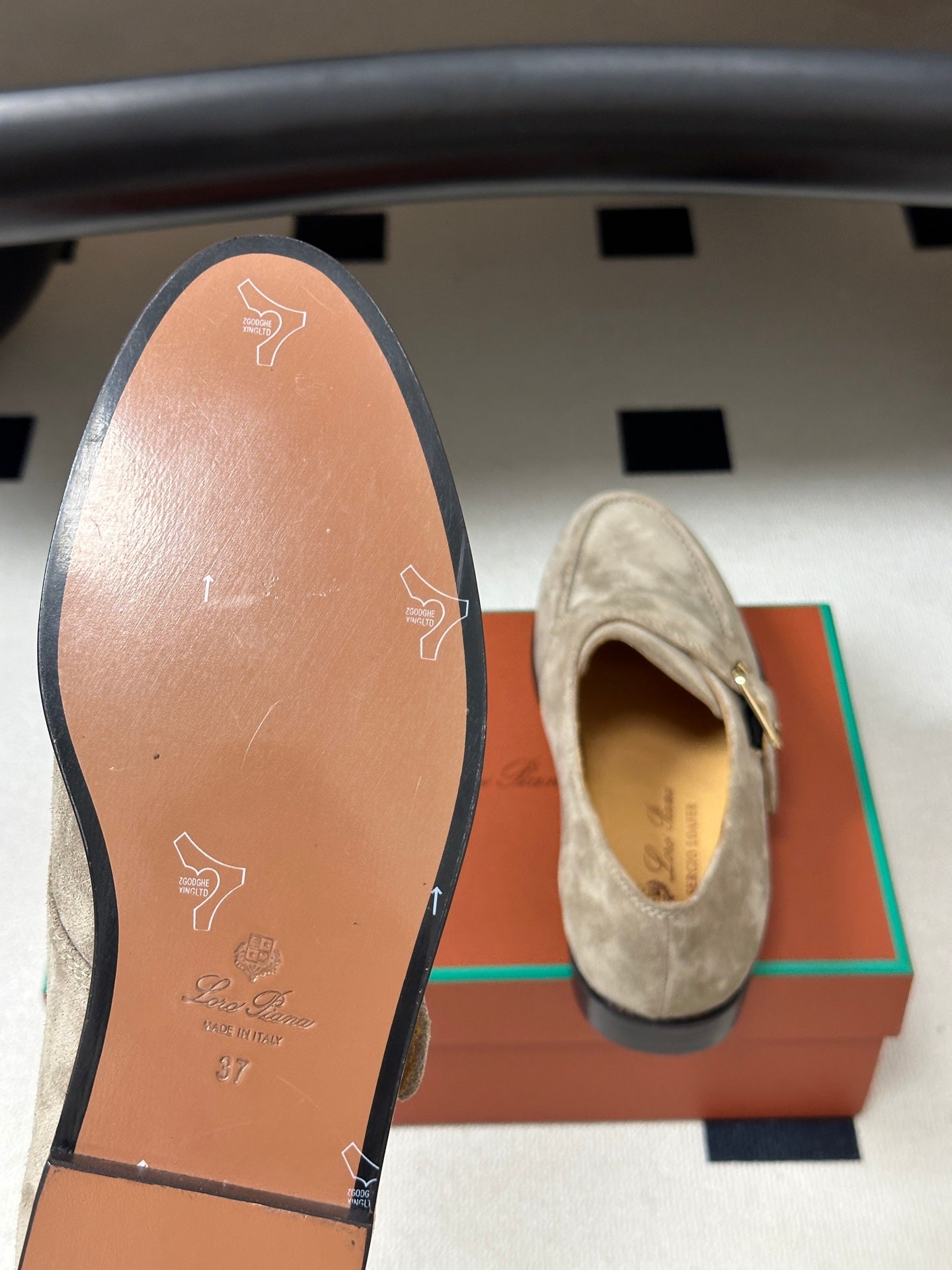 LP Sergio Loafer Light Taupe Suede 903165