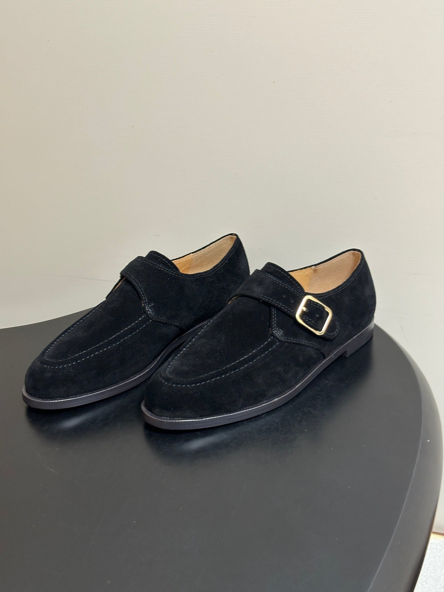 LP Sergio Loafer Black Suede 903166