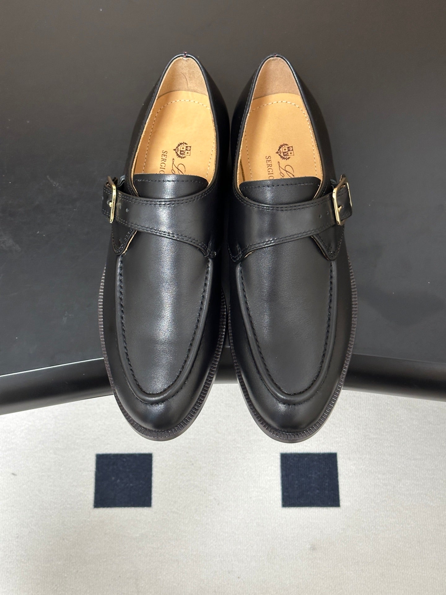 LP Sergio Loafer Black Calfskin 903168