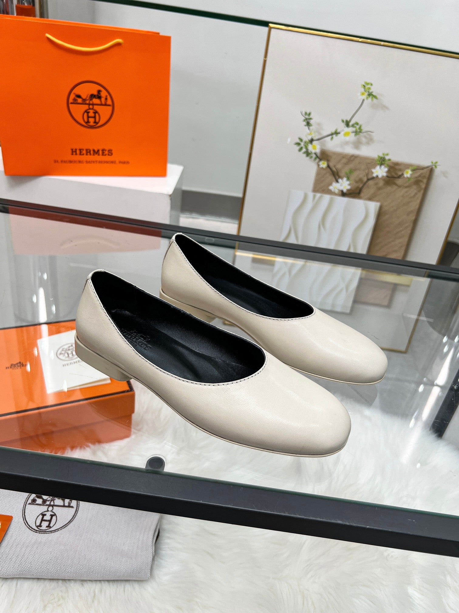 HM 25 Ballet Flats Multicolor Sheepskin 370992