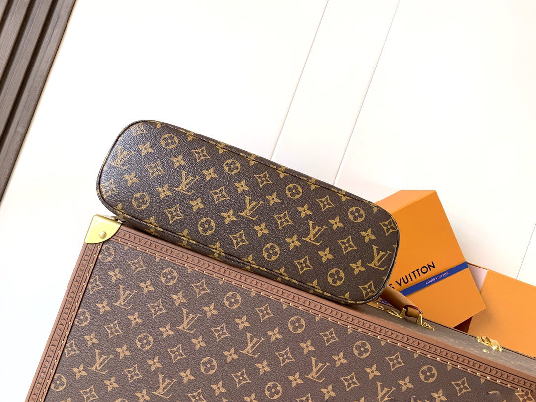 LV Lineup Brown Beige Monogram Canvas