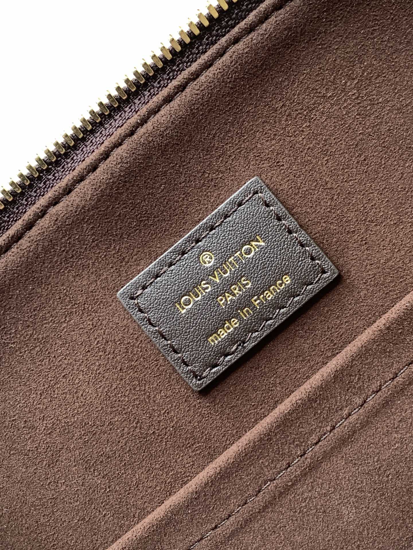 LV Speedy Trunk 25 Dark Brown Monogram Saga Pattern Leather