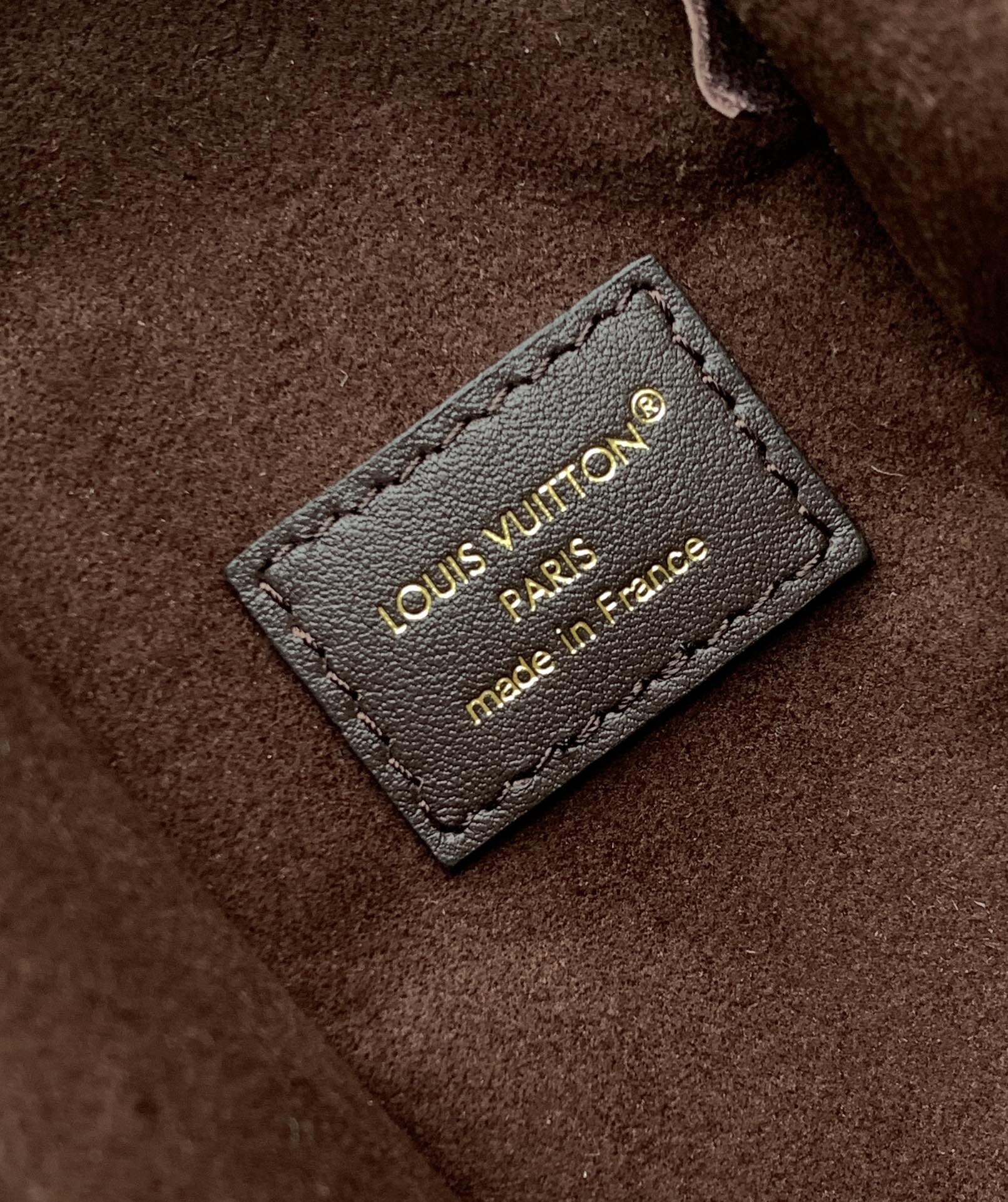 LV Side Trunk Dark Brown Monogram Saga Leather 281651