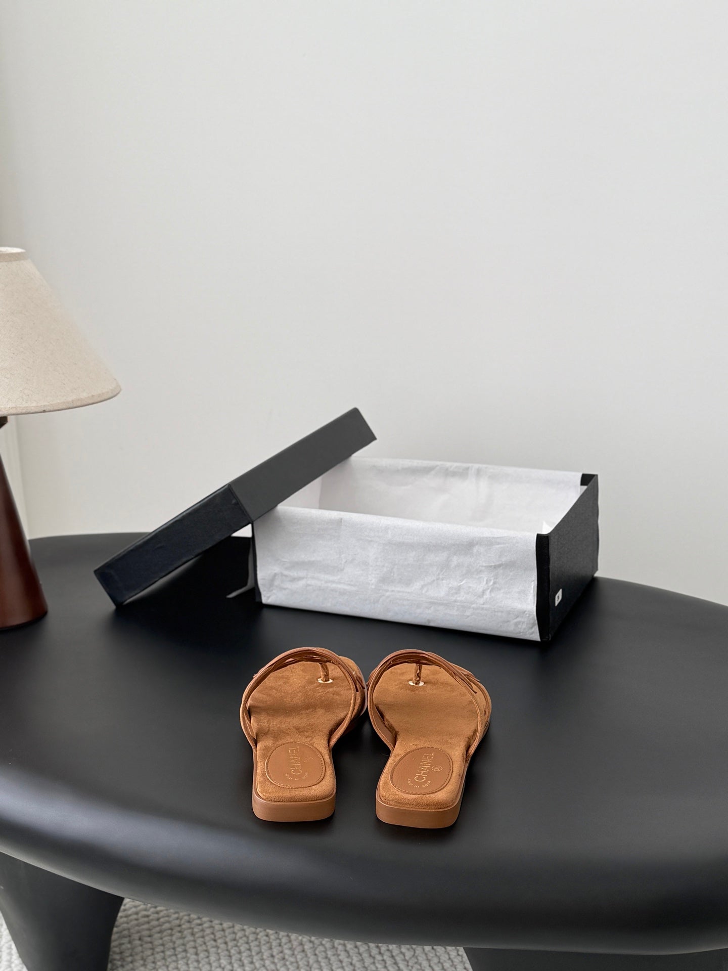 CC 26s Flip-Flops Light Brown Suede 761303