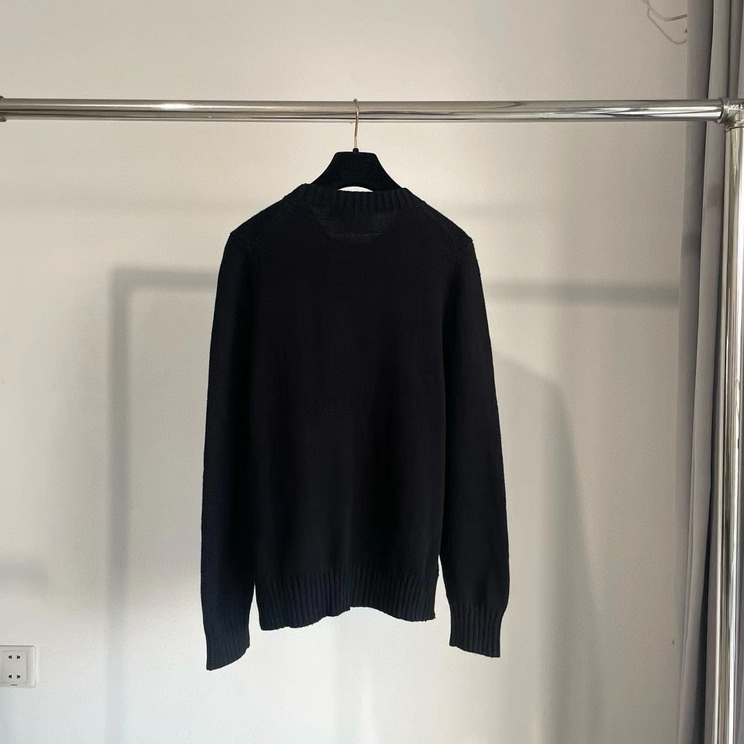 Ralph Lauren 2026 Aviator Bear Intarsia Knit Crewneck Sweater Wool 438273