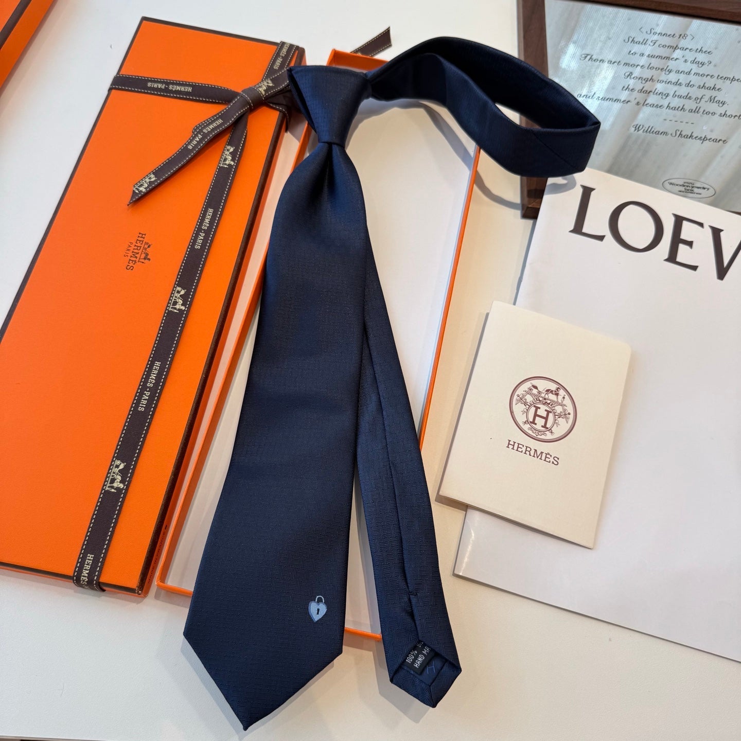 HM Men's Ties Twill Silk 437527