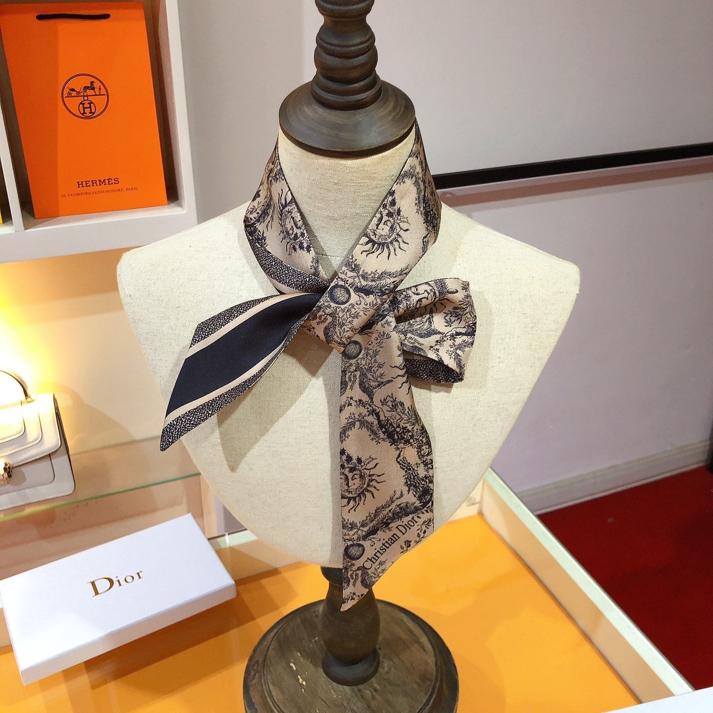 Dior 26s Scarf 105cm In Silk 314837