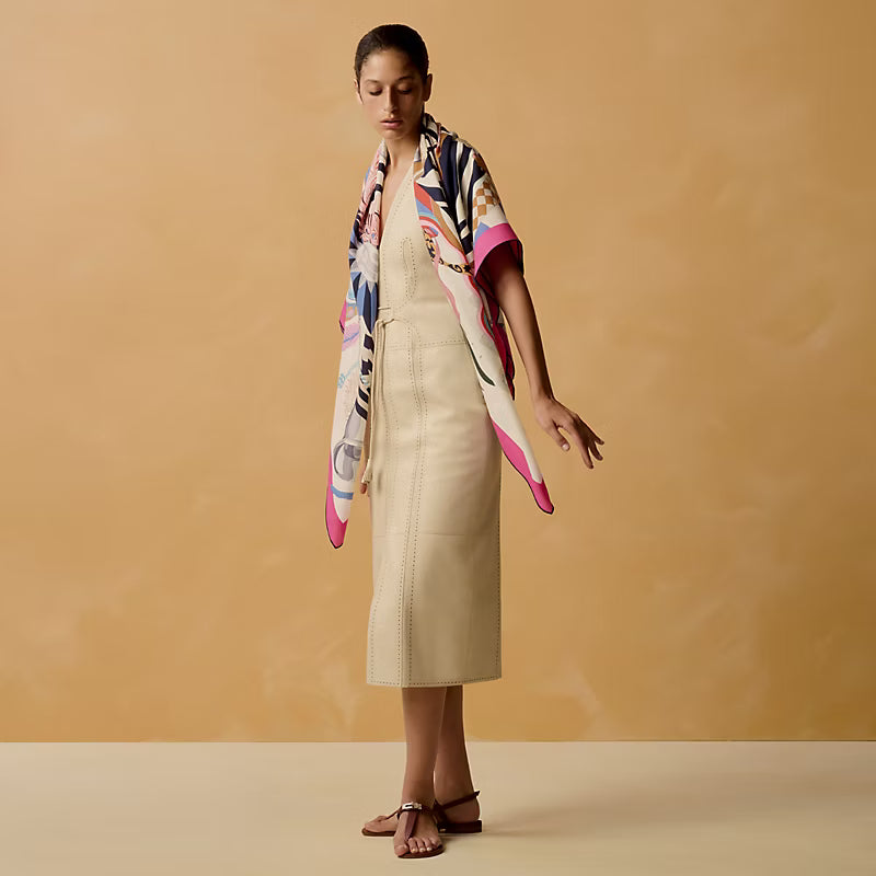 HM 26s Scarf 140 In Cashmere And Silk 475652
