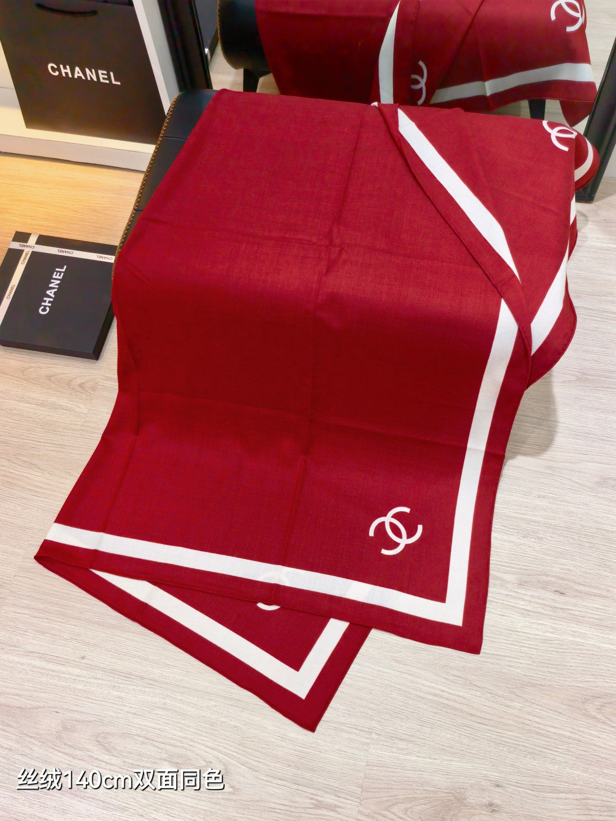 CC 26s Scarf 140 In Cashmere And Silk 478076