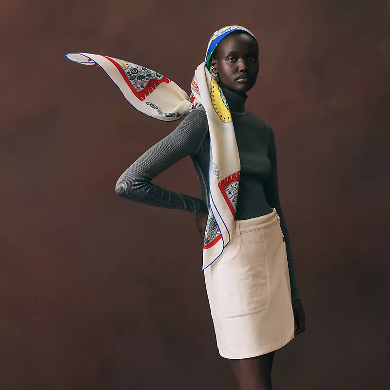 HM 26s Scarf 140 In Cashmere And Silk 475655