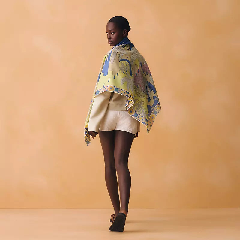 HM 26s Scarf 140 In Cashmere And Silk 522953