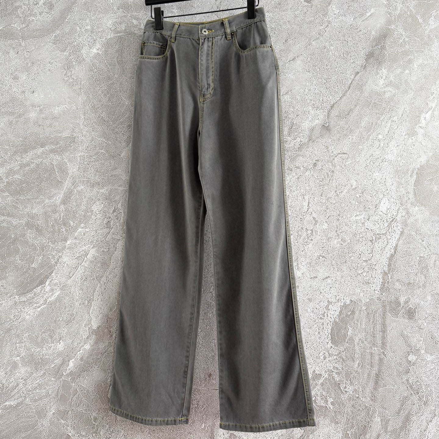 Miu Miu Jeans Gray Cotton