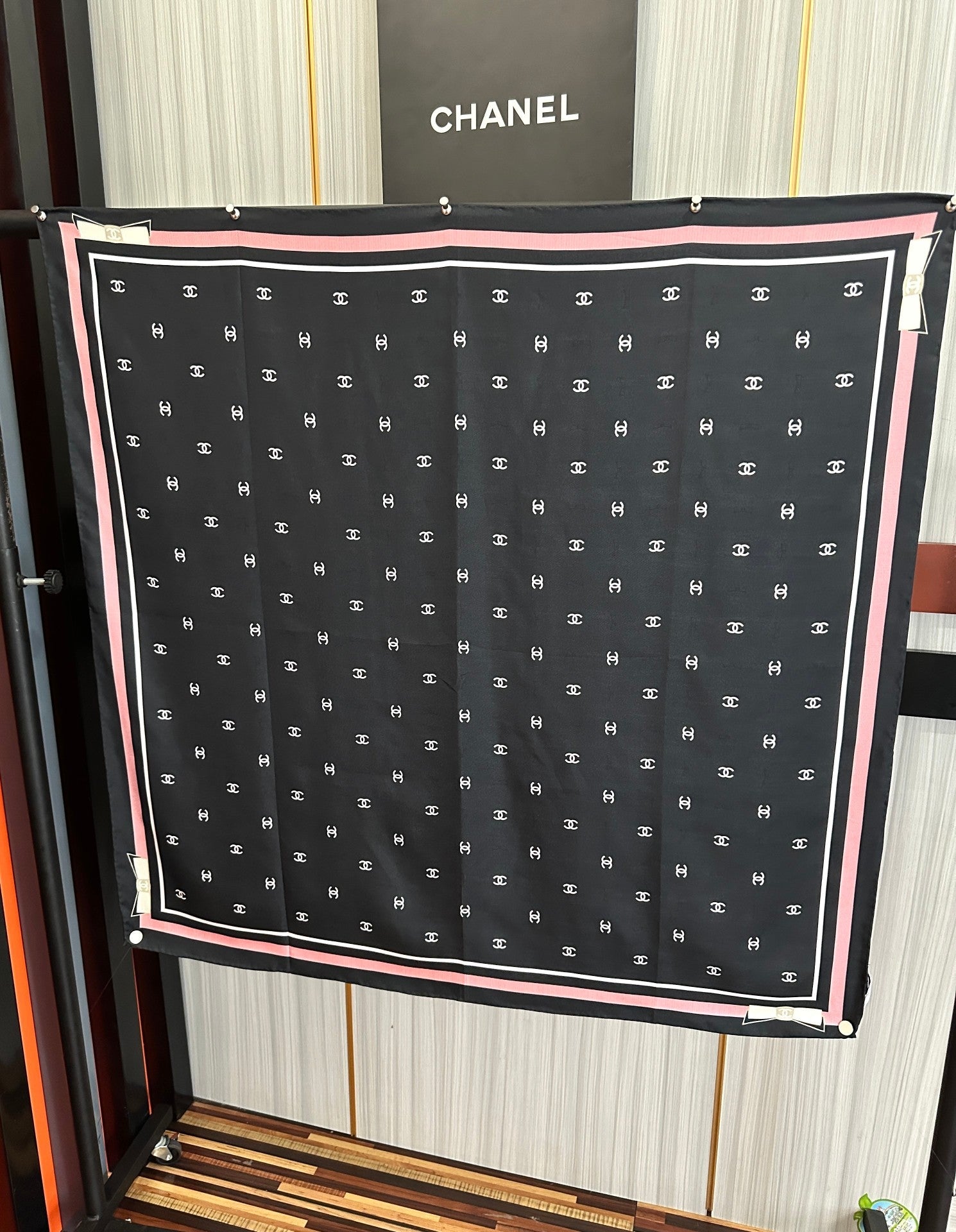 CC Scarf 90x90 Colorful Twill Silk 445034