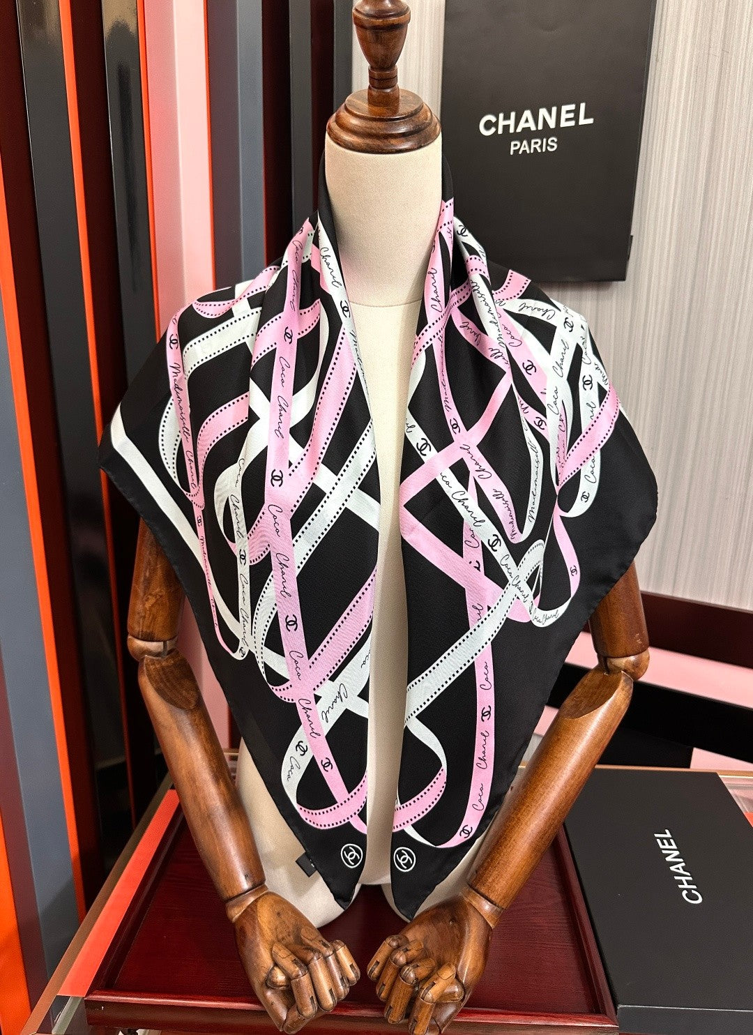 CC Scarf 90x90 Colorful Twill Silk 445038