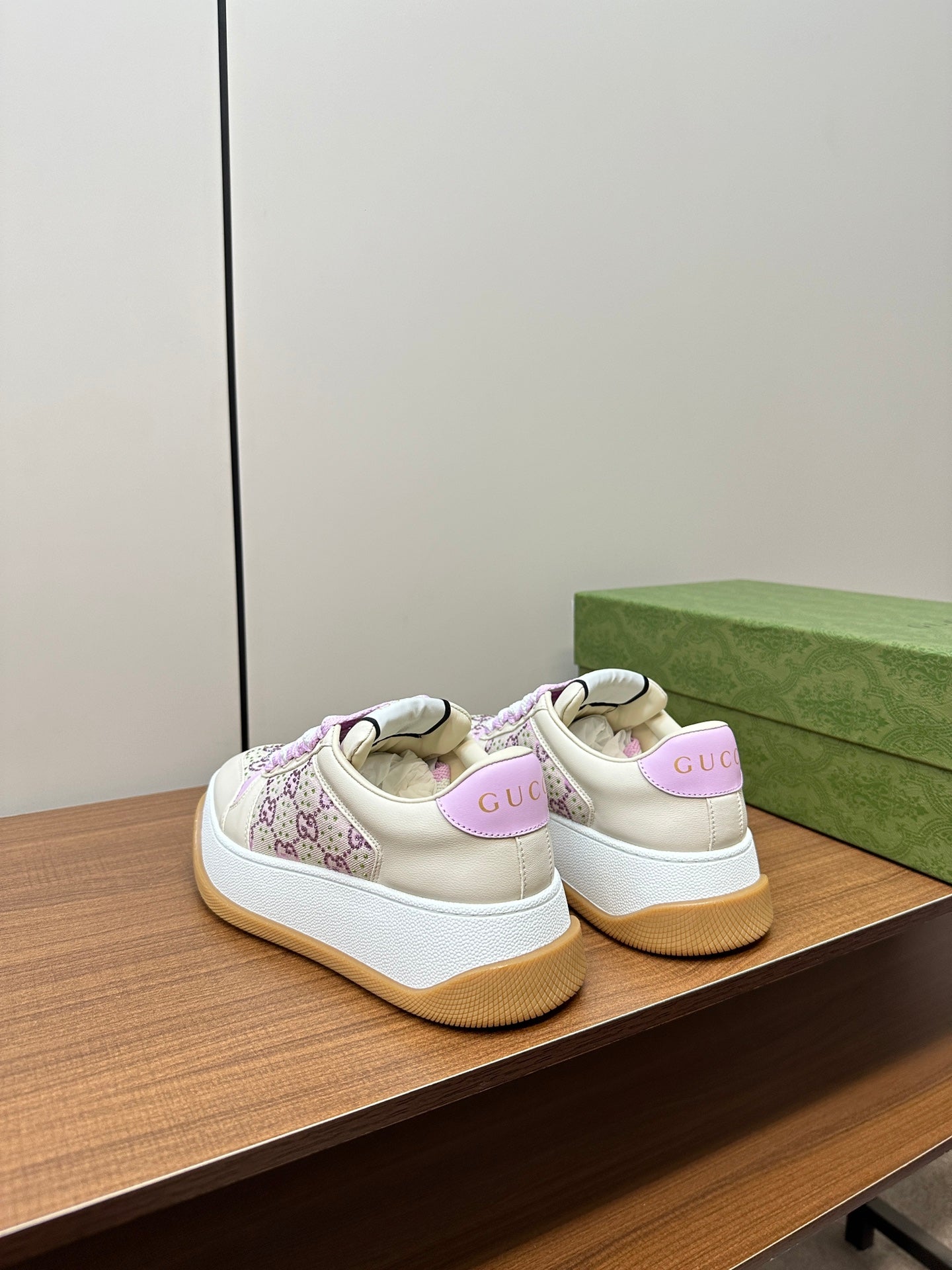 GG Screener Sneaker Pink Blush