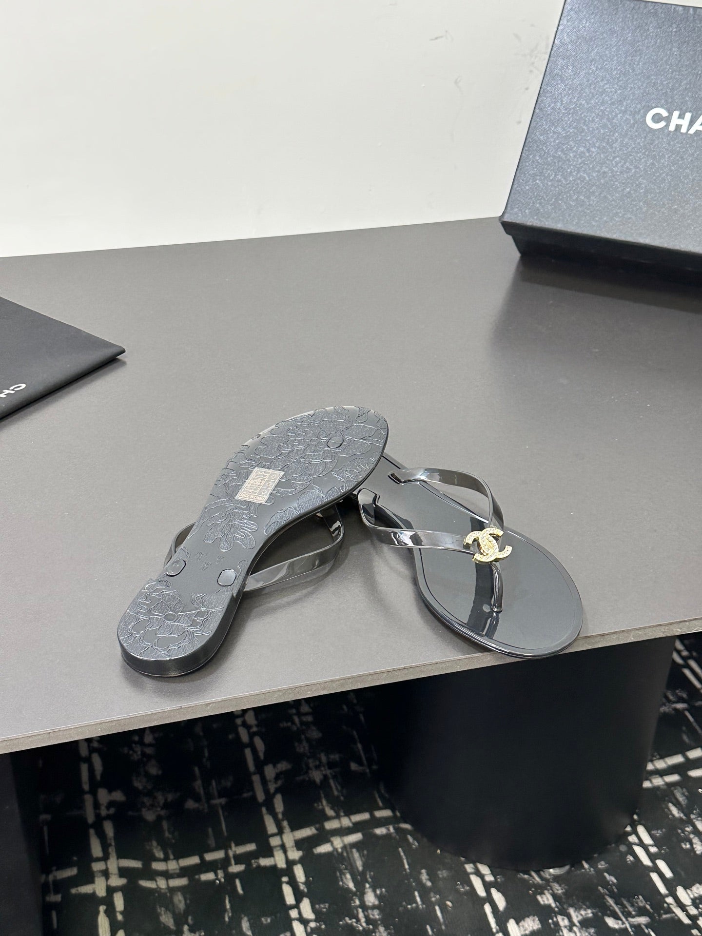 CC 26s Flip-Flops Black Eva Rubber 816395