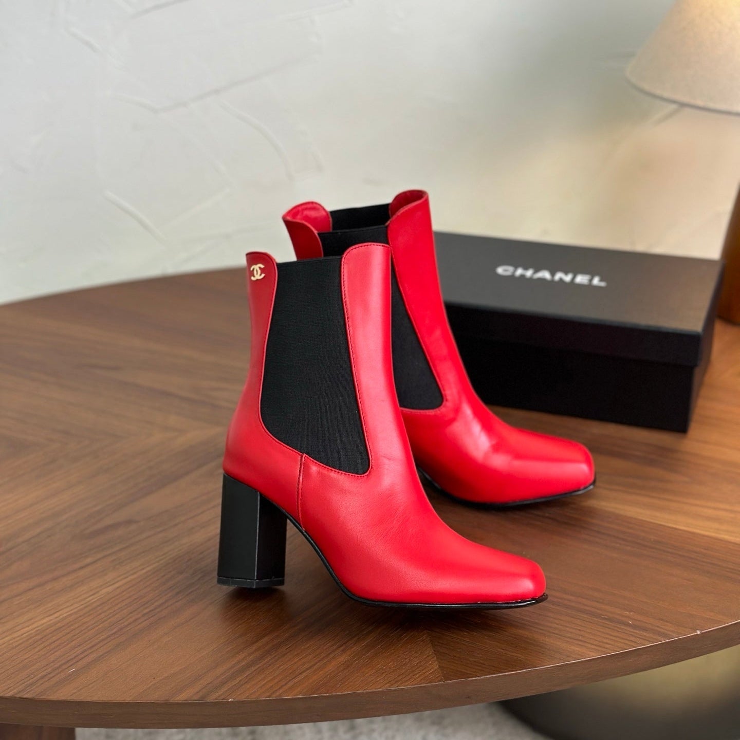 CC 26s Ankle Boot Red Lambskin 938107