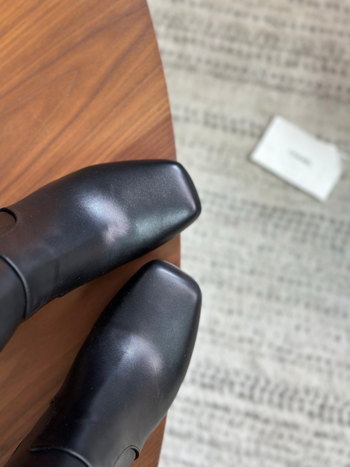 CC 26s Long Boot Black Lambskin 938112