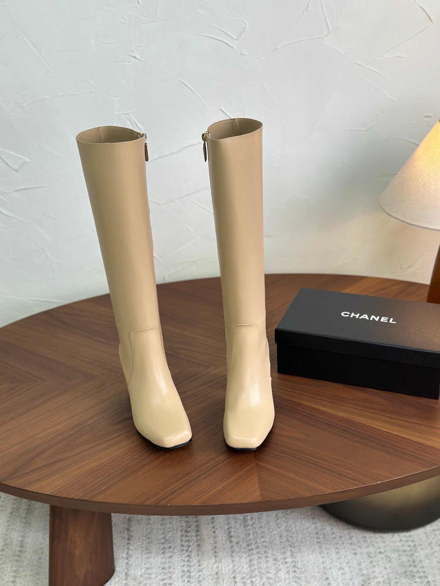 CC 26s Long Boot Beige Lambskin 938113