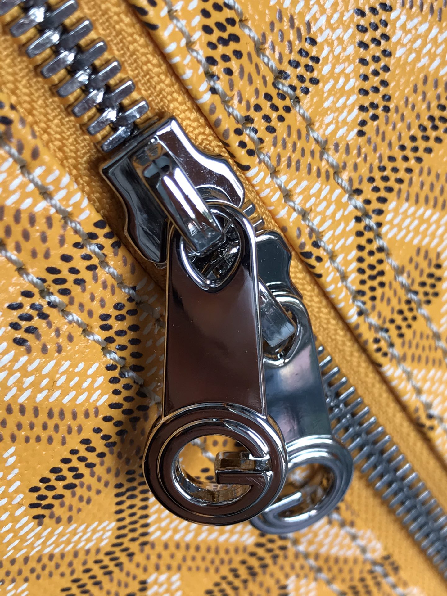 Goyard Barrel 40 Sports Bag Yellow Canvas & Calfskin
