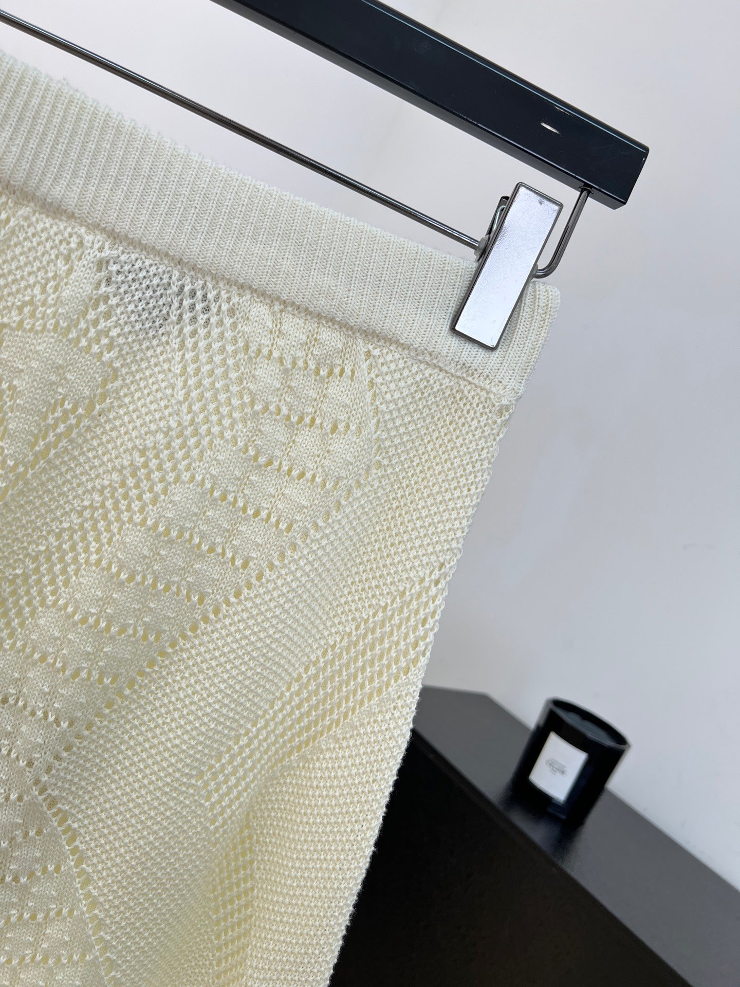 Chanel 26s Knit Midi Skirt 1485