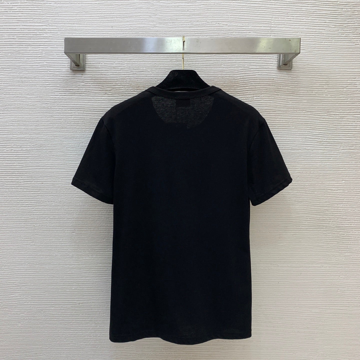 Pucci 26s Crew Neck Short Sleeve T-Shirt Black Cotton 410543