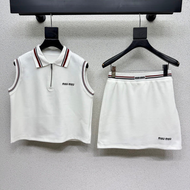 MiuMiu 2026 Set White Cotton 646657