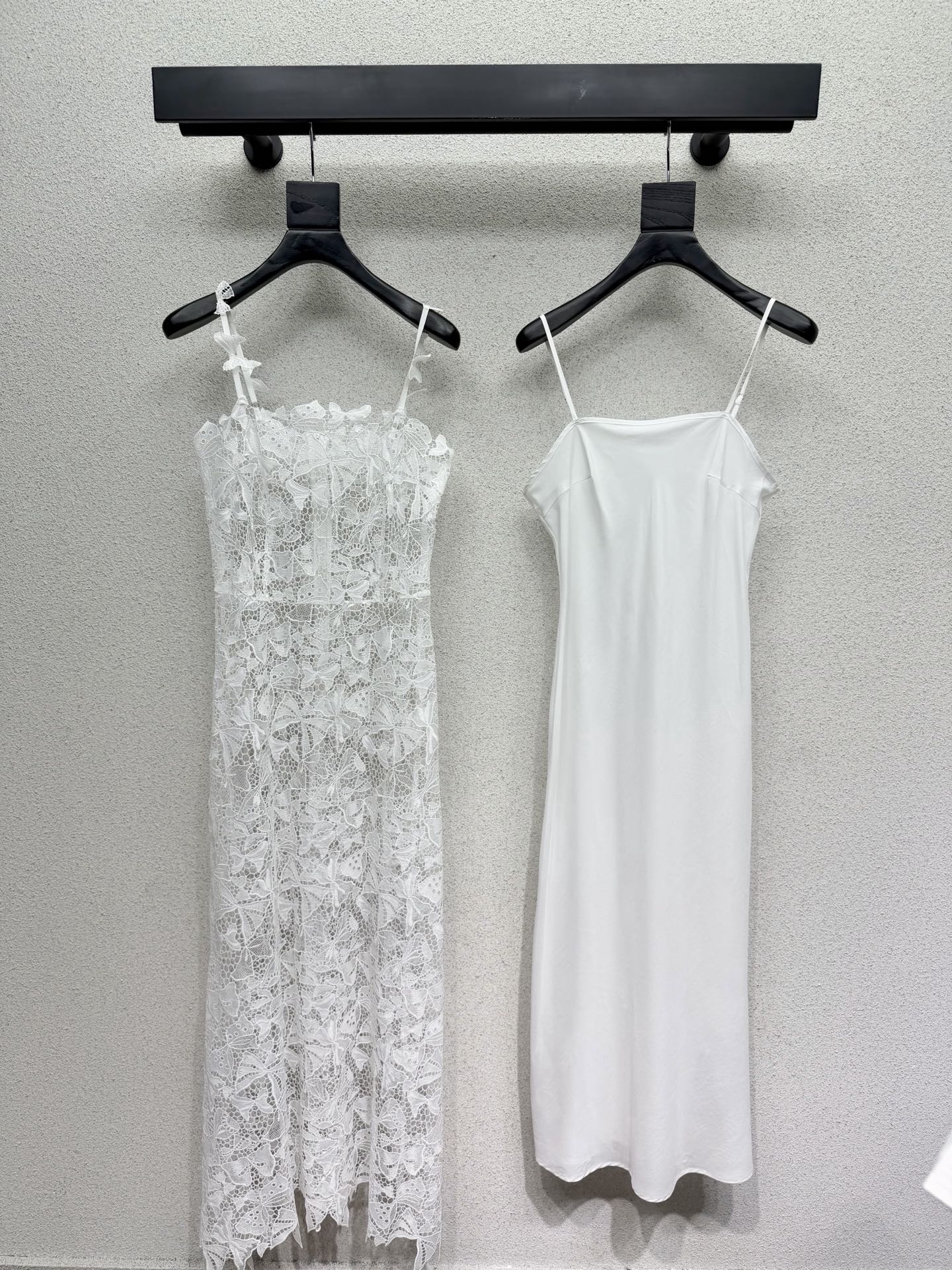 CD Water-soluble Floral Lace Long Dress  393910