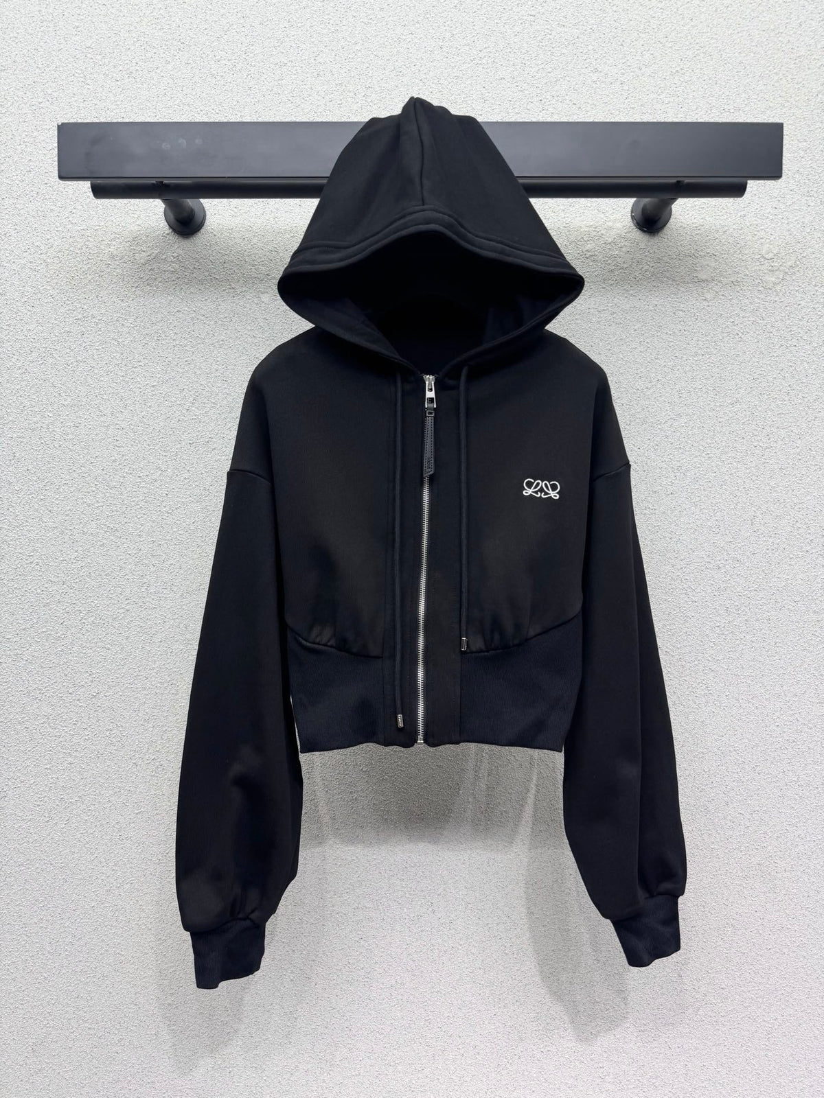Loewe 26s Hoodie Sweatpants Set Black Cotton 439085