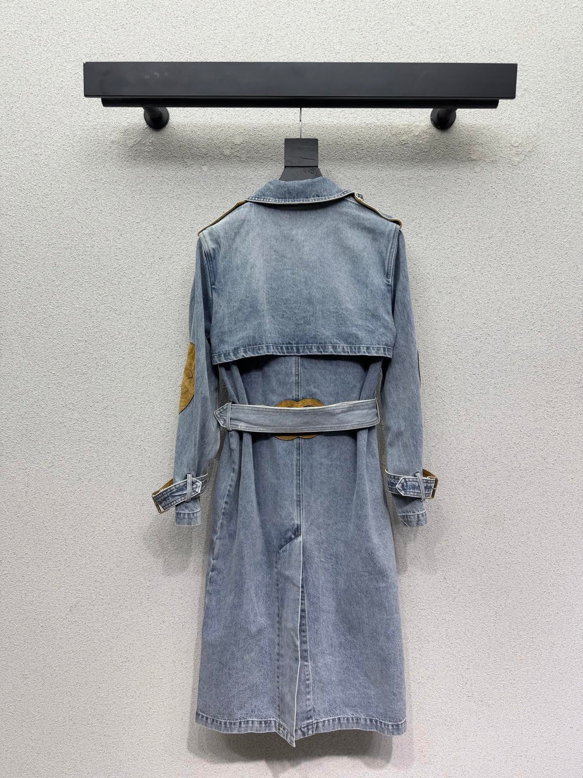 CC 26s Trench Coat Blue Denim Cotton 439018