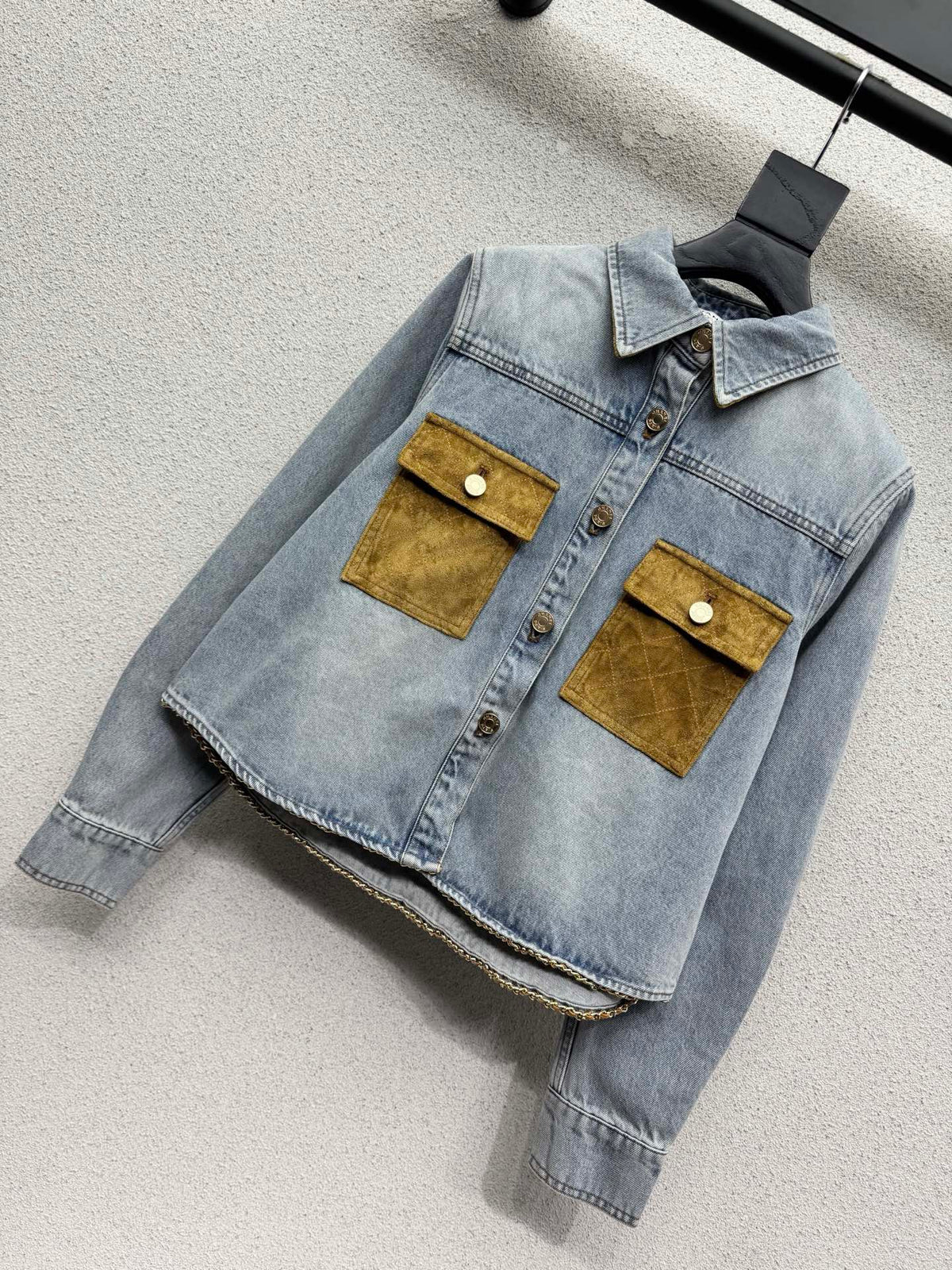 CC 26s Jacket Blue Denim Cotton 439004