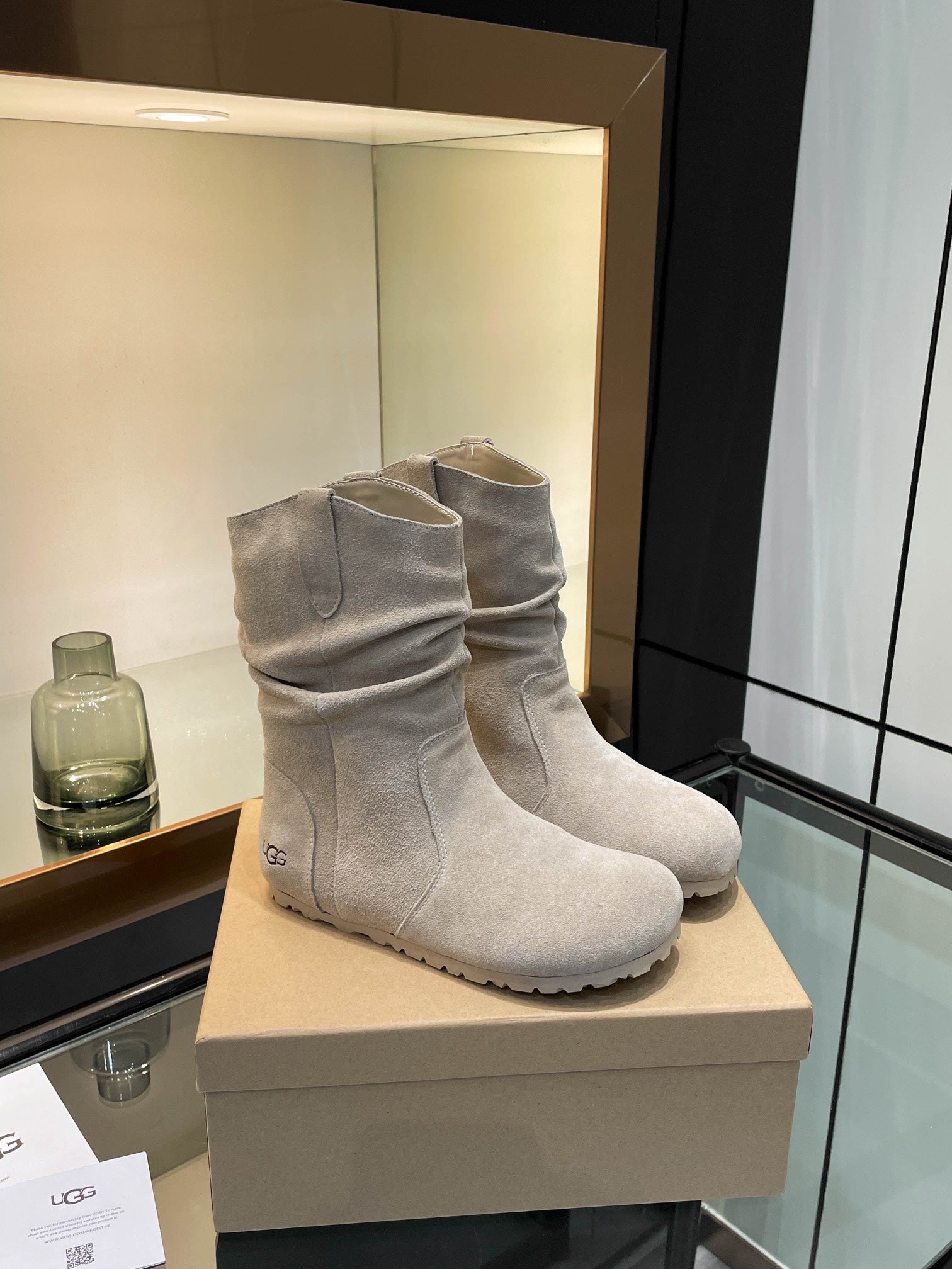 UGG Tasman Boots Taupe Suede 527290