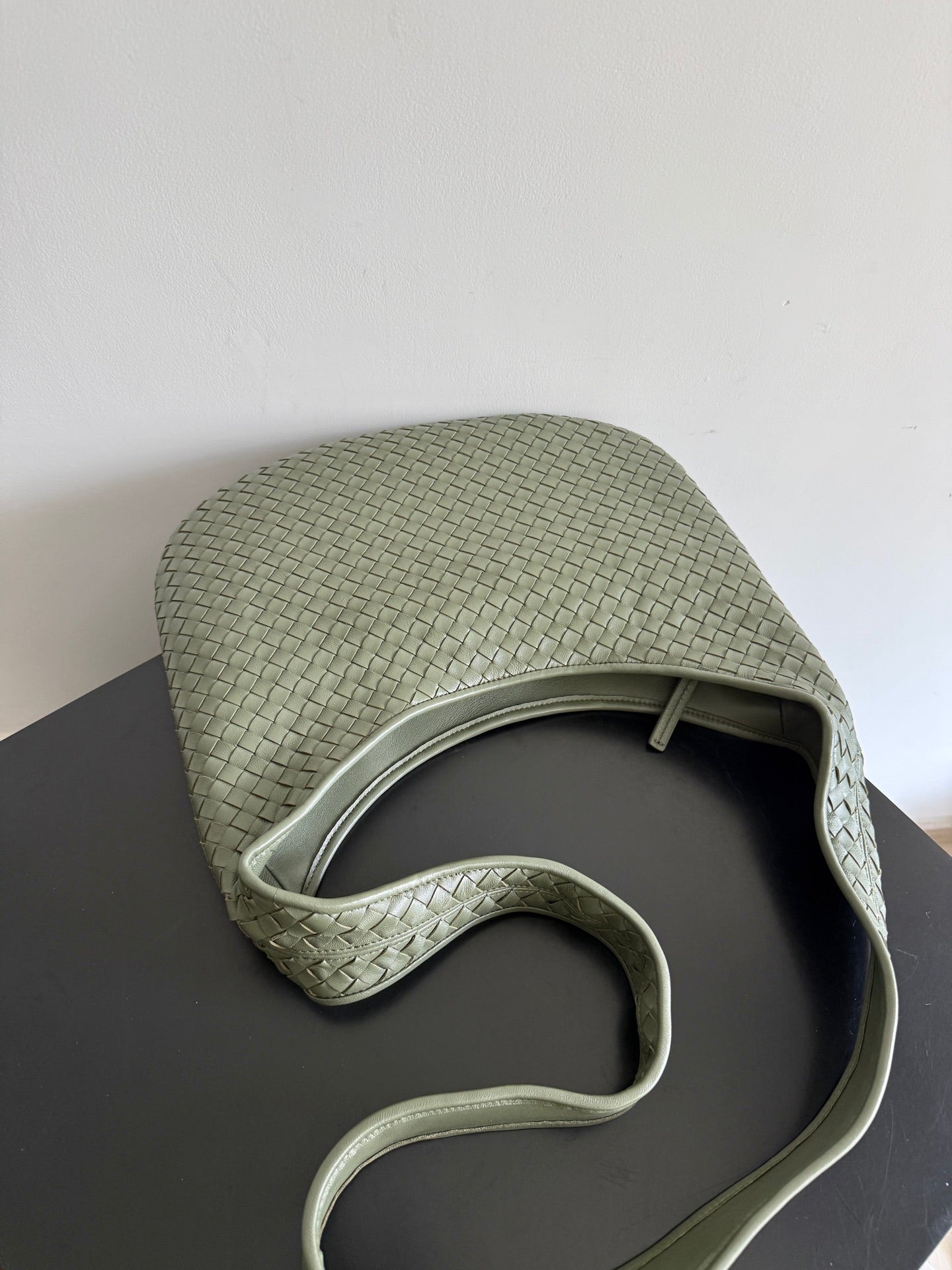 BV 25s Veneto Bag 38cm Olive Calfskin Hardware