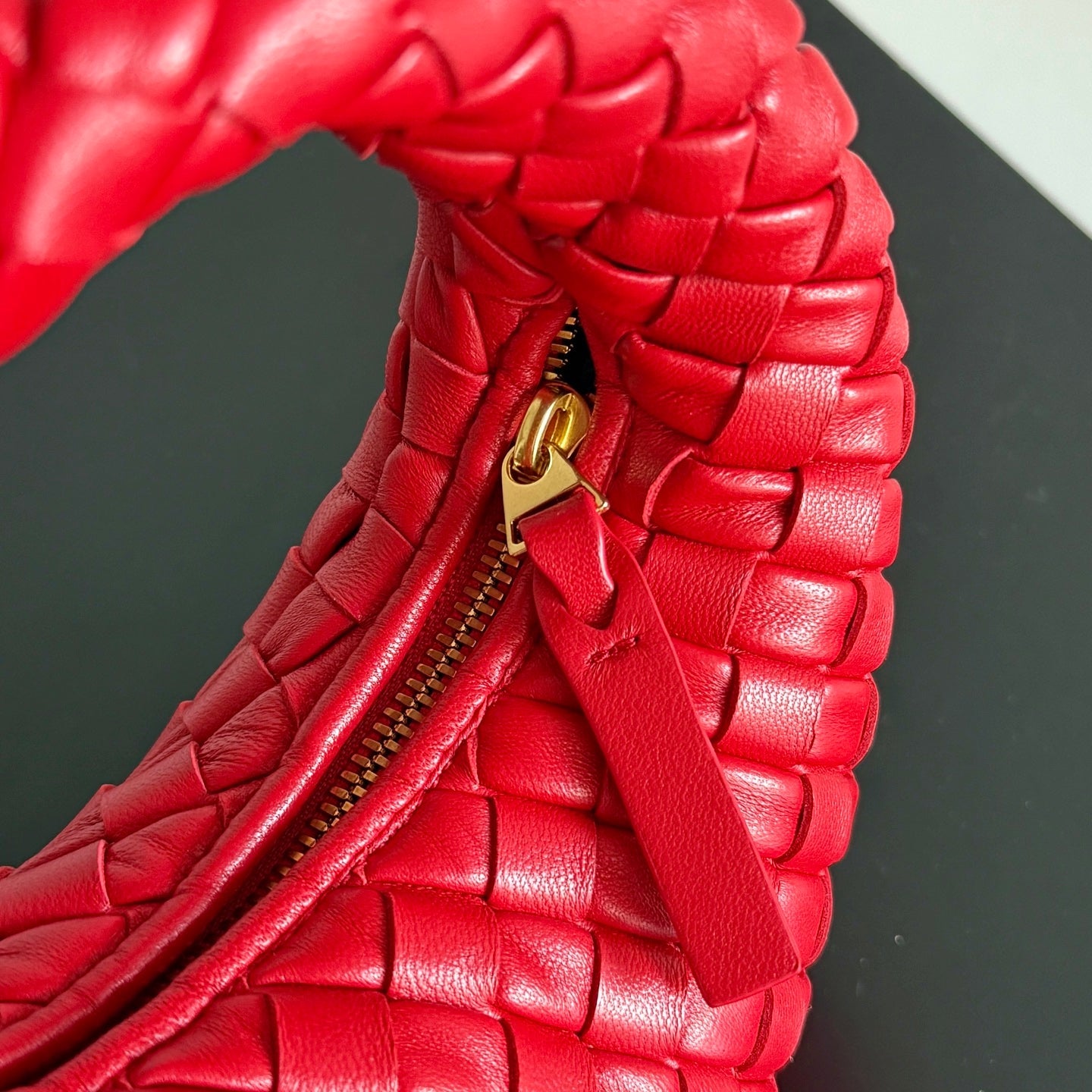 Bottga Veneta 2026 Bag 26cm Red Lambskin