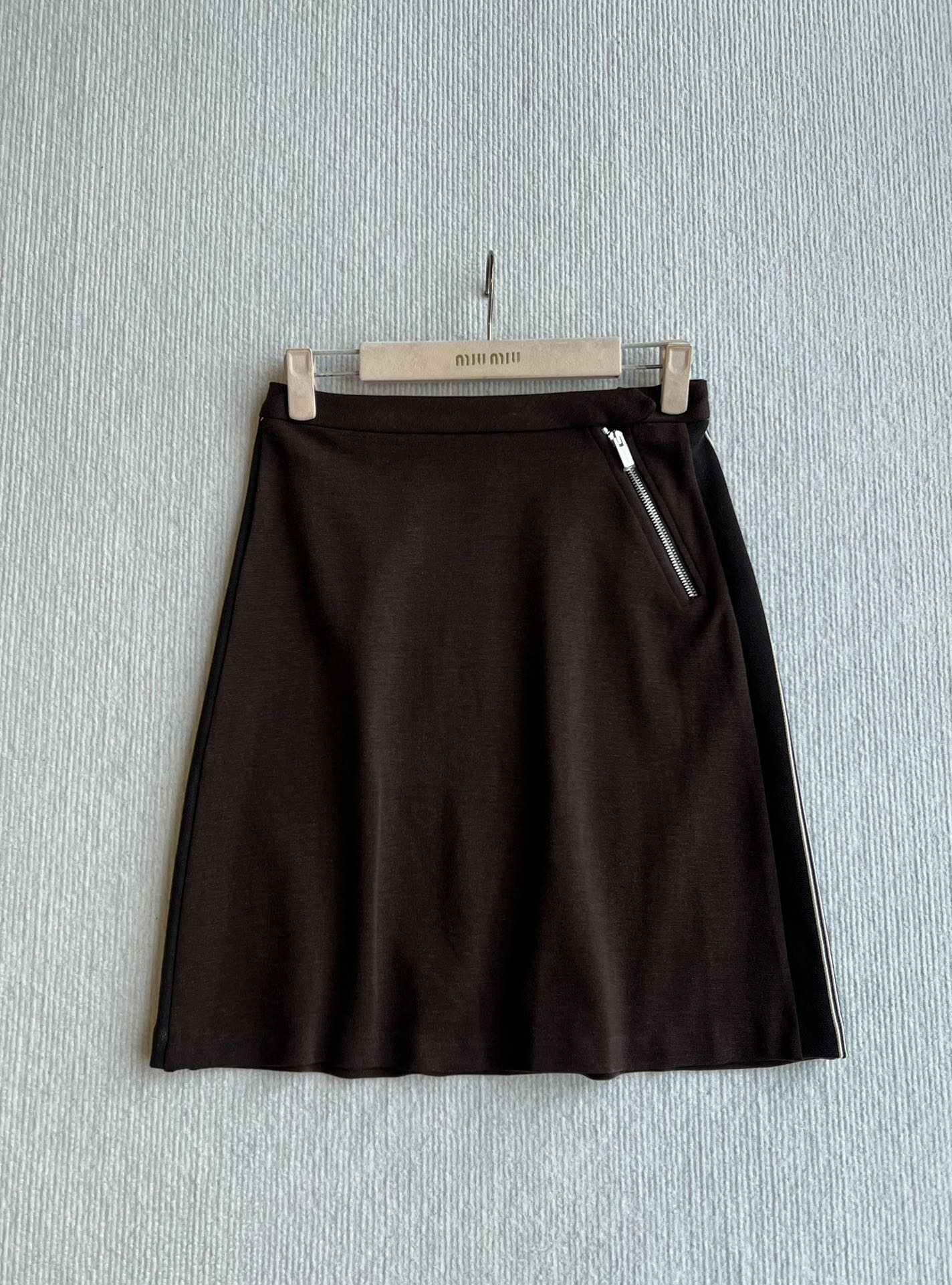 Miu Miu 25 Winter Set Brown Mix Beige Viscose