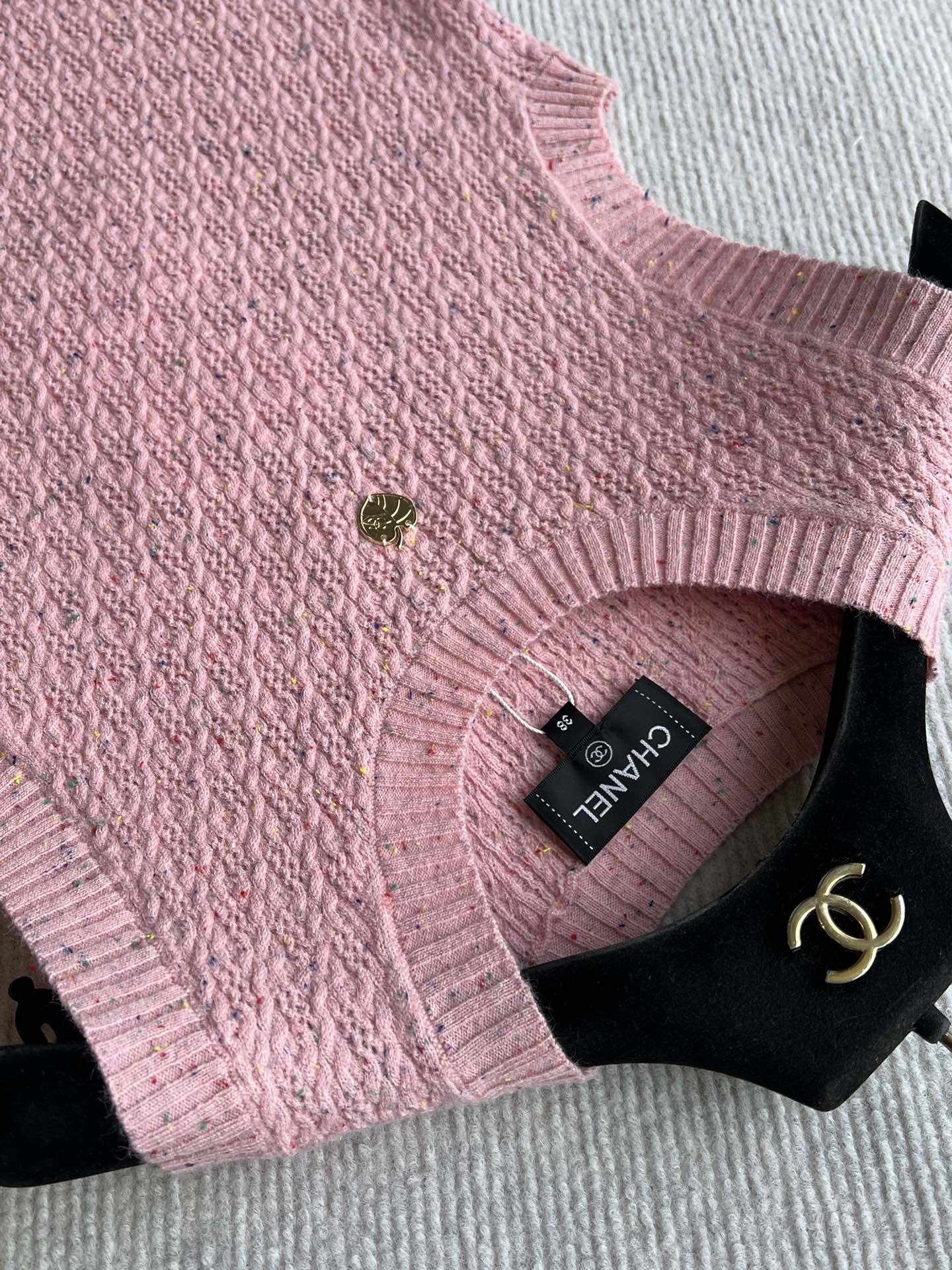 CC 25 Vest Pattern Wool 269549