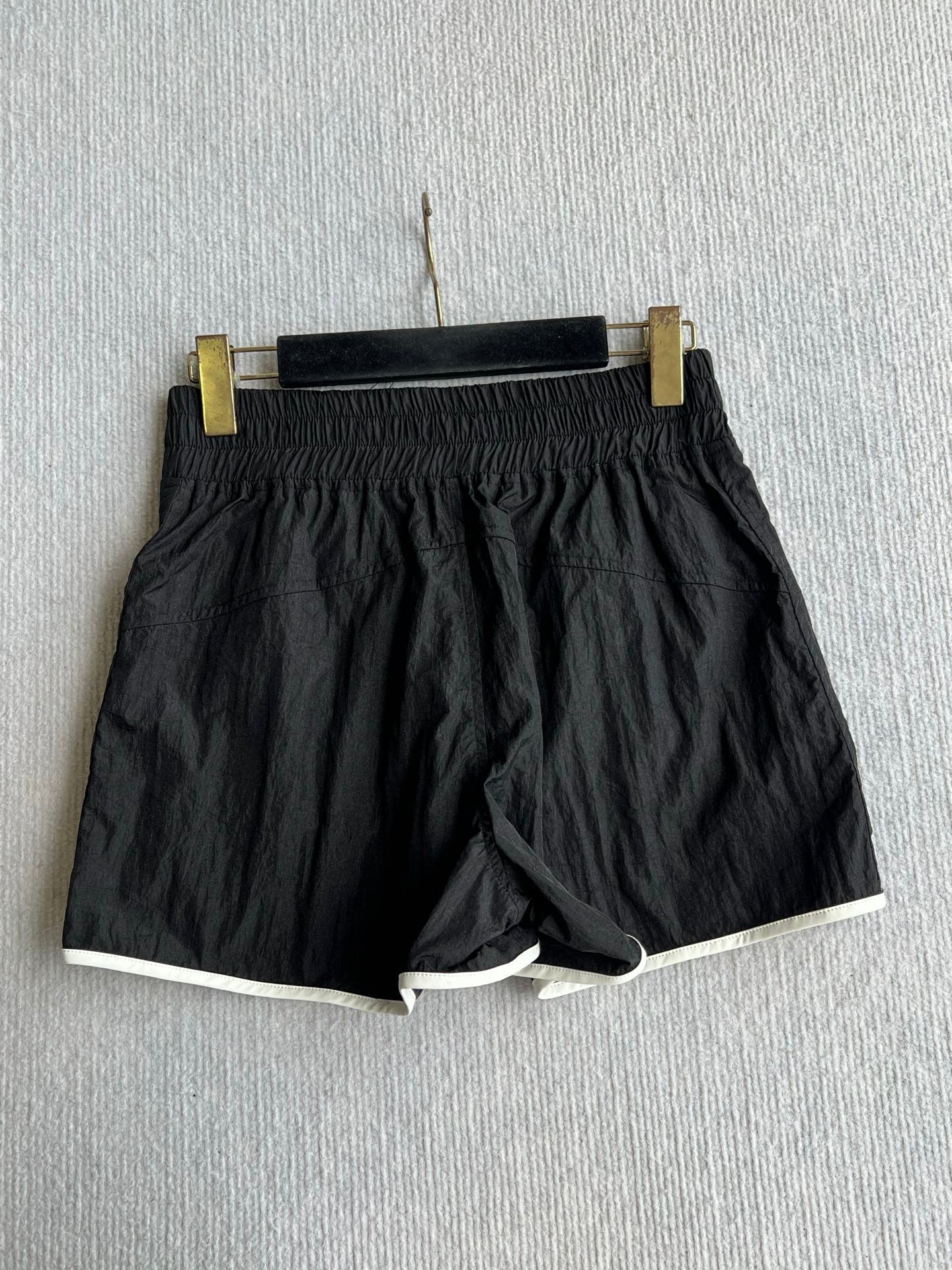 CC 26s Casual Shorts Black Polyester 385228
