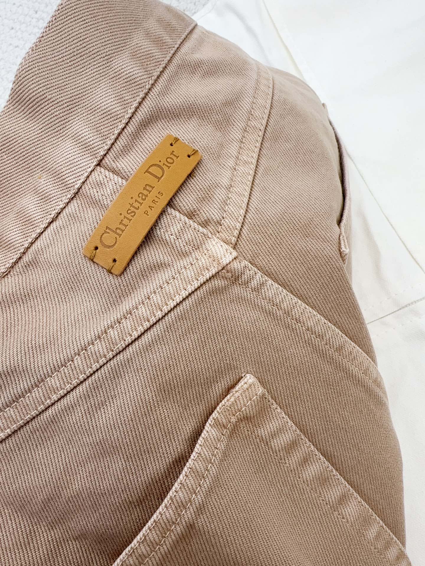 CD 25 Straight Jeans Smoky Pink Cotton