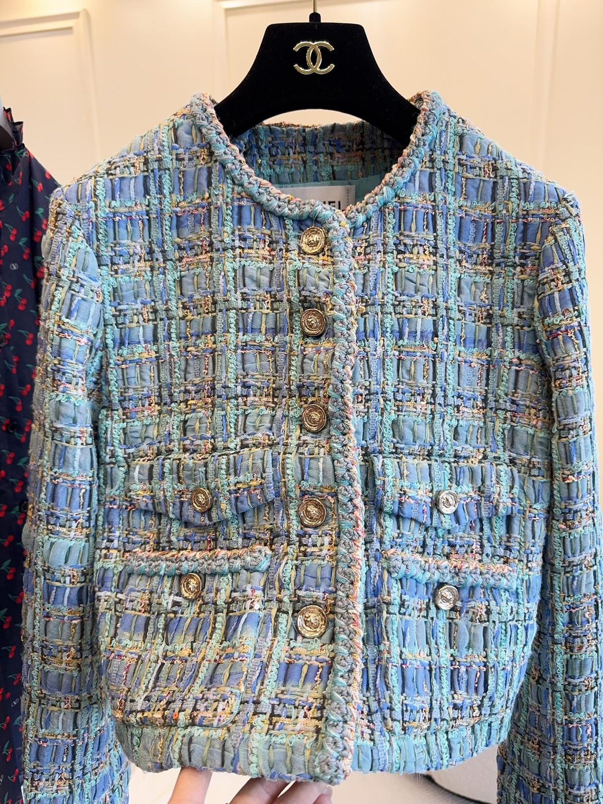 Chanel Wool Coat Style 42