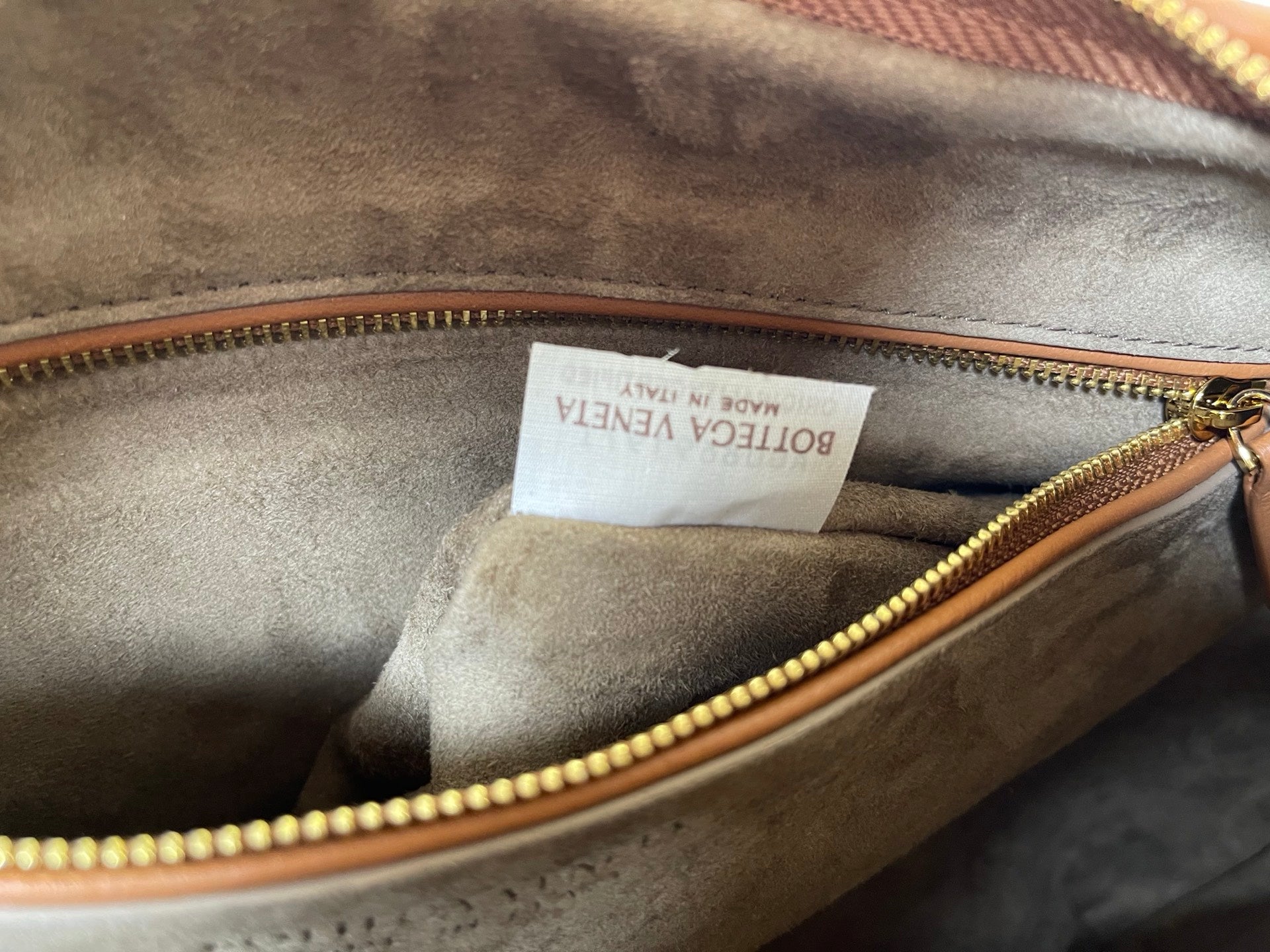Bottega Veneta Veneta Bag 44cm Tan Brown Intrecciato Leather