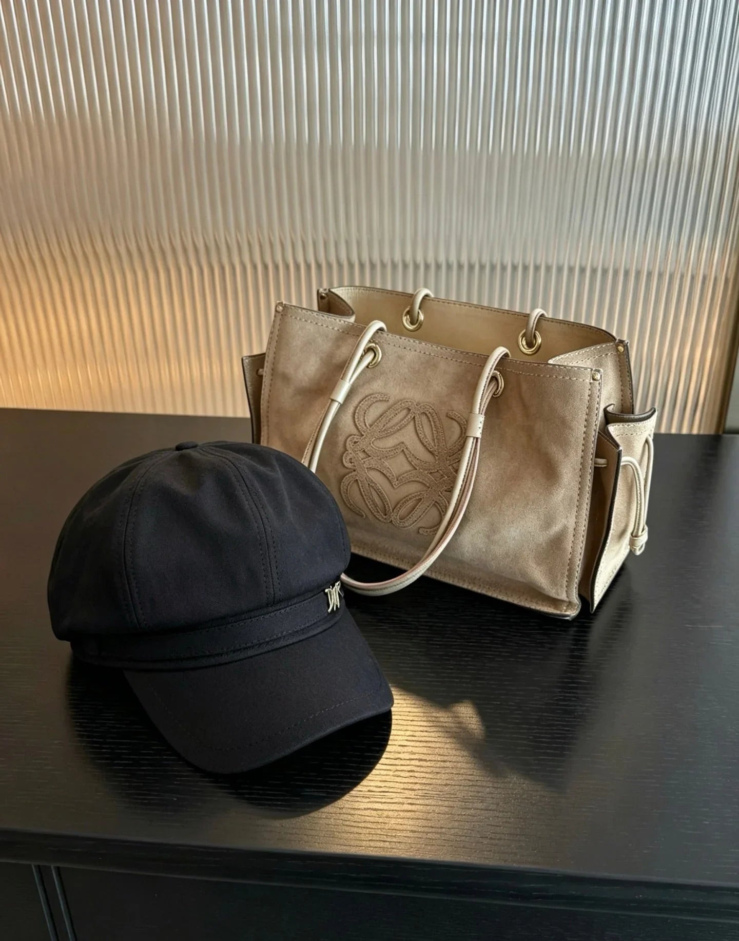 Celine Bucket Triomphe Knitted Hat 212771