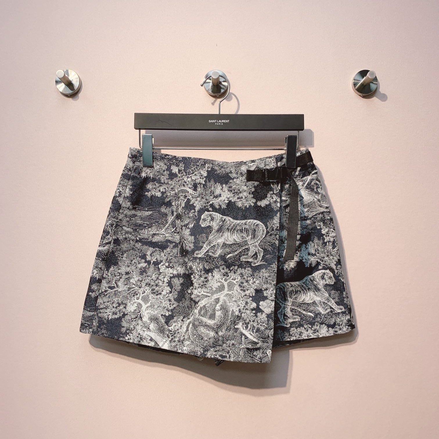 CD 25 Jungle Animal Print Skirt Polyester 293344