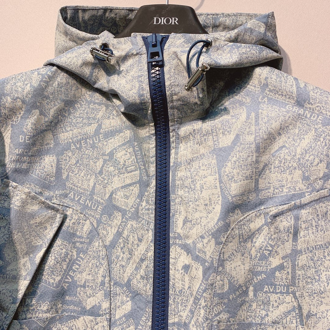 CD 25 City Map Jacket Polyester 296776