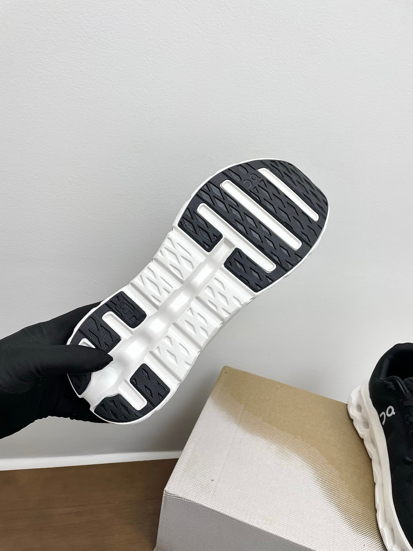 Loewe 26s Cloudsolo Sneakers Black White Recycled Polyester