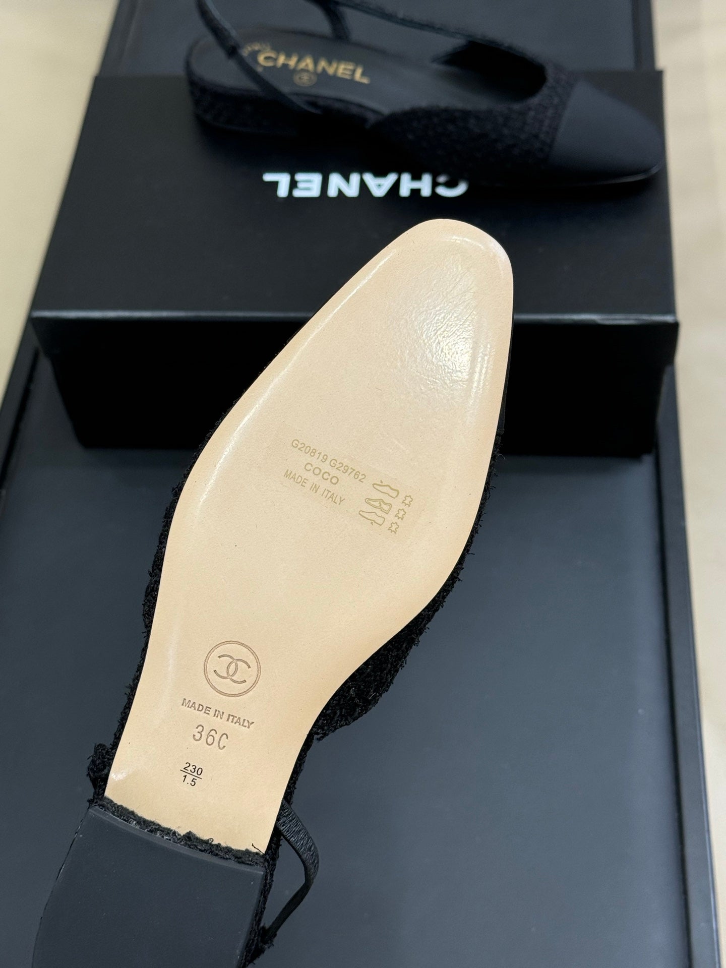 CC Classic Slingback Black Fabric Black Grosgrain 282284