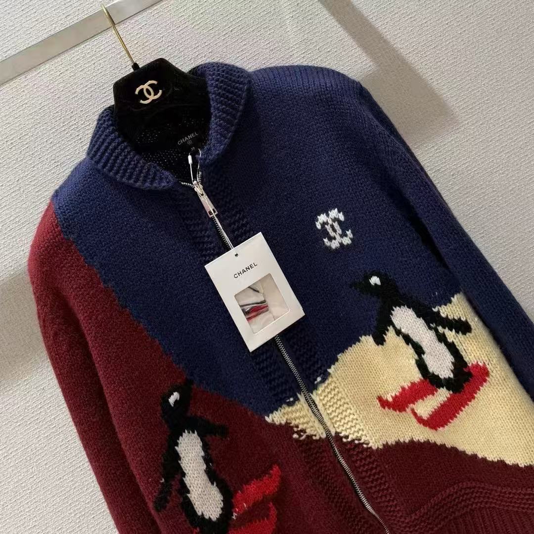 CC 26N Zipped Cardigan Multicolor Cashmere 448802