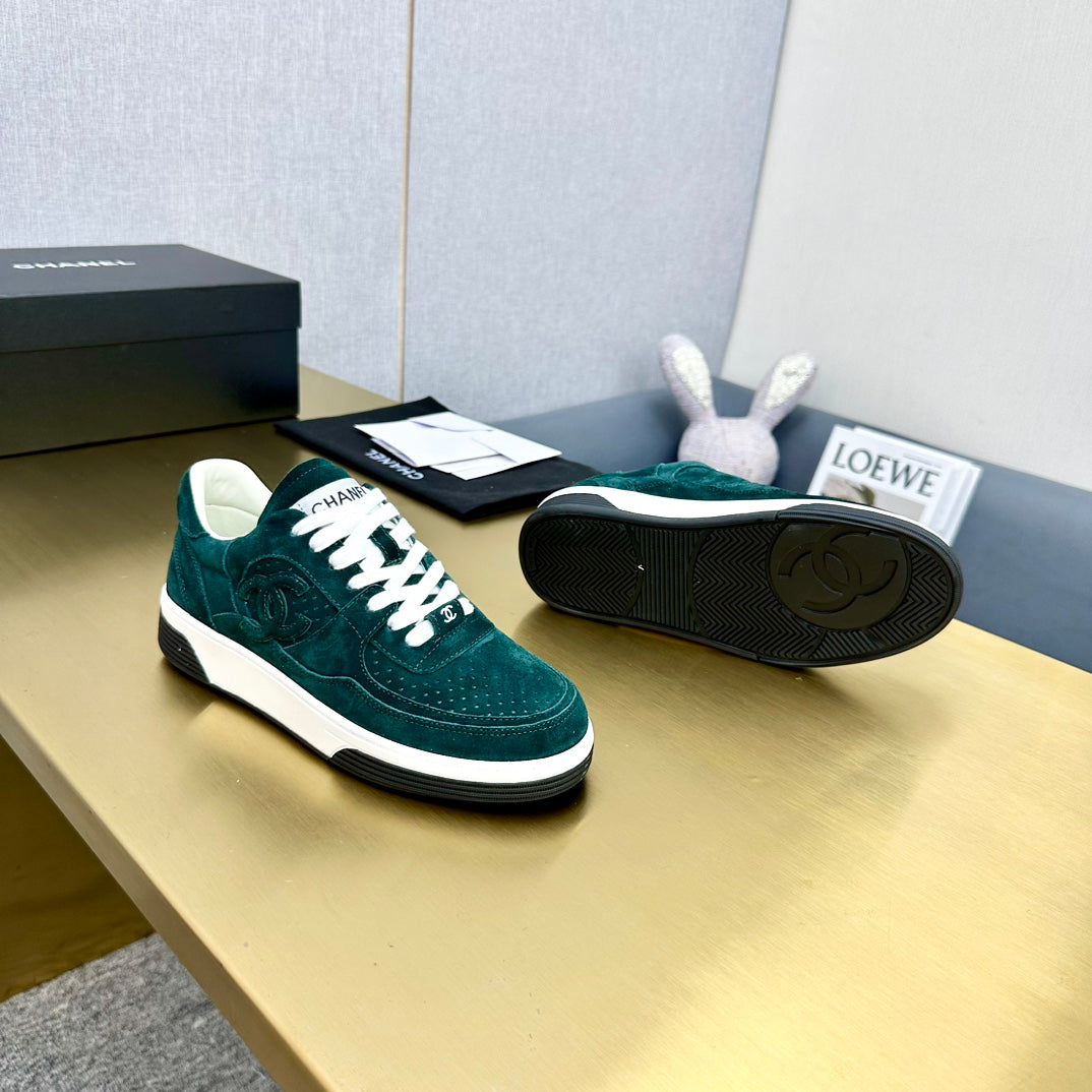 CC 24C Cruise Sneakers Teal Grey Suede 980927