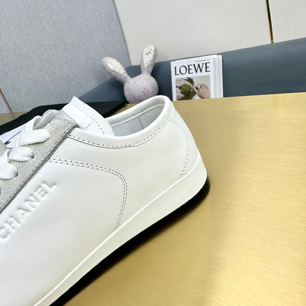 CC 26s Sneakers White Black Calfskin 140271