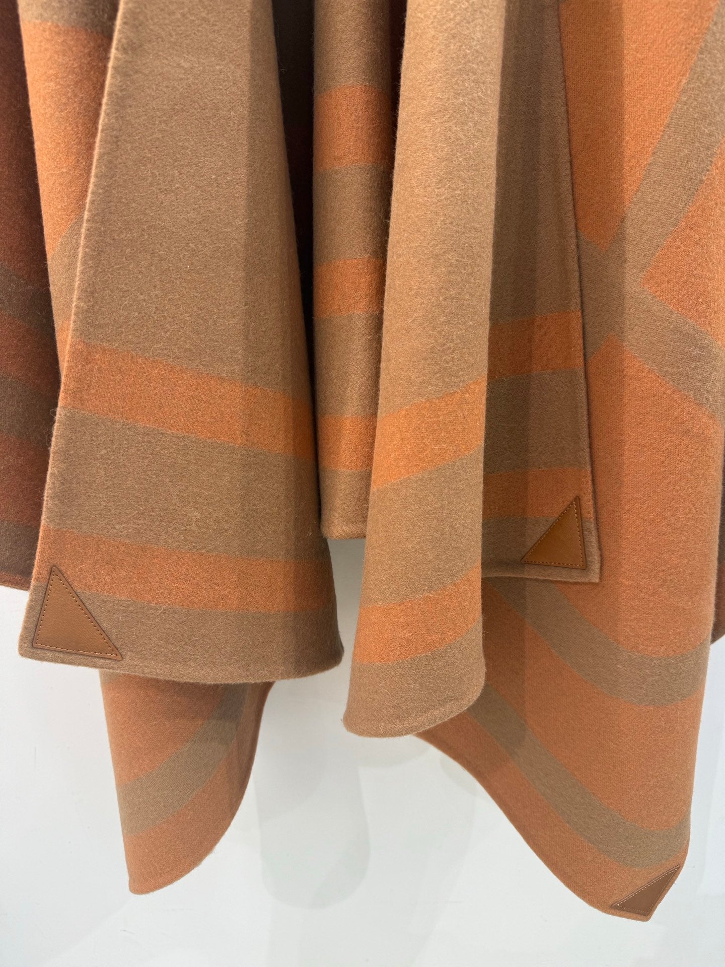 HM 26s Striped Reversible Cape/Shawl 216459